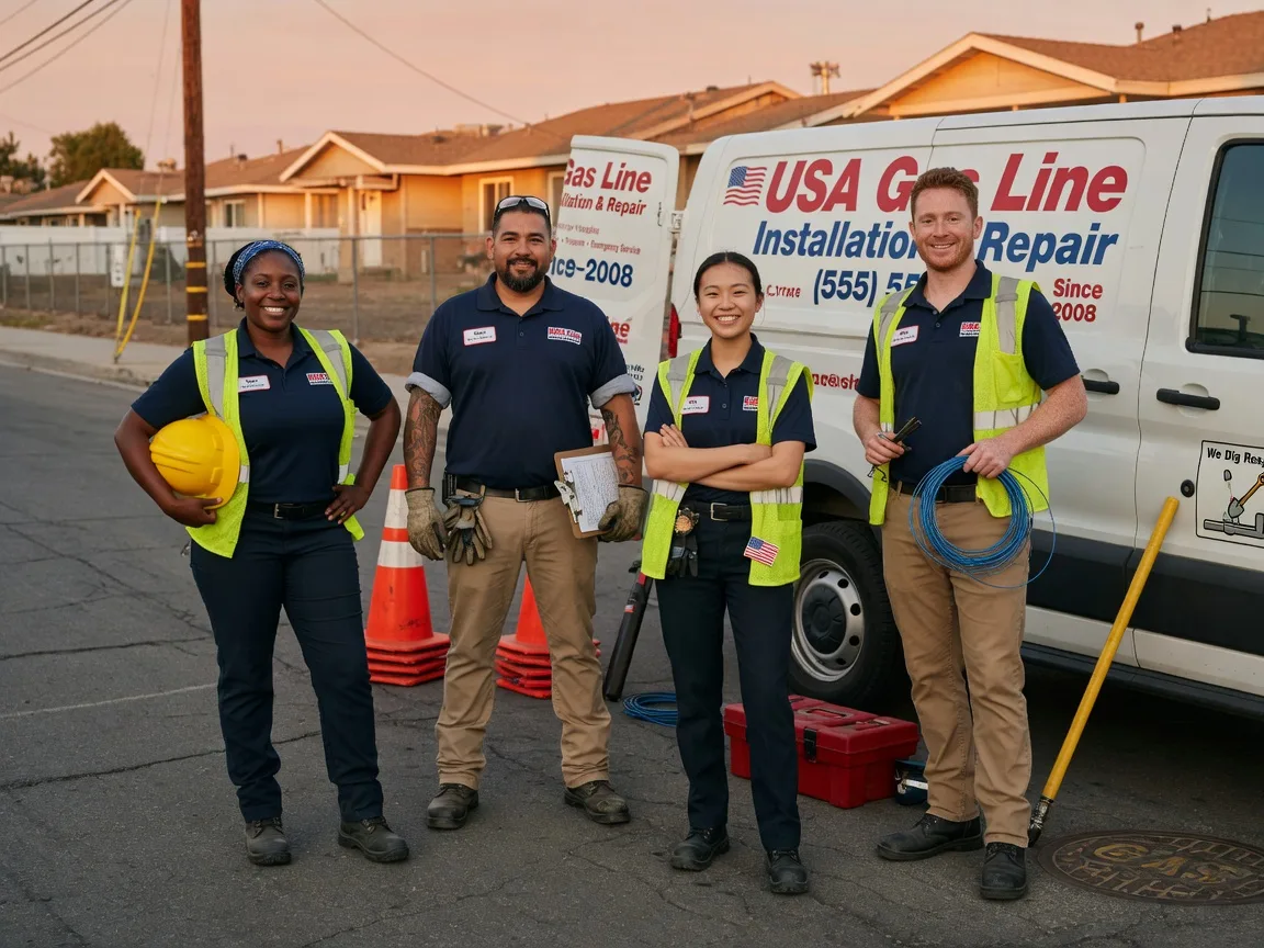 Gas Line Installation company in Reinbeck, IA